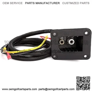 Receptacle for PowerWise Charging System with Harness 36V Fits EZGO Golf Cart Medalist & TXT DCS/PDS Electric 1994-up 73149-G01