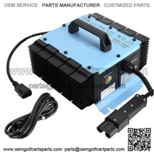 48V 18A Golf Cart Battery Charger for Yamaha G19 G22 with 2-Pin Plug