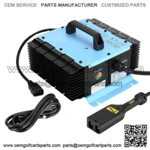 36V 18A Golf Cart Battery Charger for EZGO TXT Medalist, Powerwise Style D-Plug