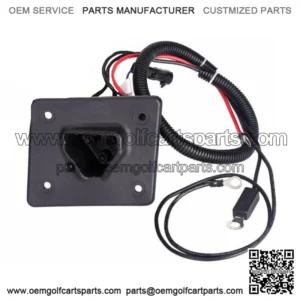 Golf Cart Charger Receptacle for EZGO TXT RXV 48V Delta-Q Charger 602529