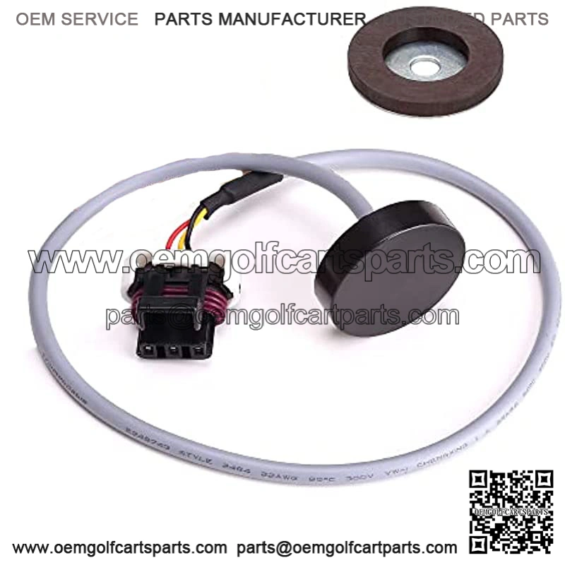 Golf Cart EZ-GO PDS Speed Sensor Harness with Speed Sensor Magnet for Electric EZGO TXT 48V PDS Motors OEM 620422, 73328G01
