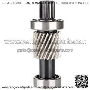Golf Cart Input Shaft Kit with 21 Tooth Gear. for E-Z-GO TXT 1991-94, Also 1994 1/2-up (with 21 Tooth). Includes Shaft, Bearings, Replaces #26926-G01