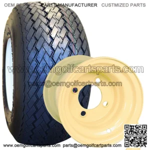 416/360 - Steel, Beige 8x7 Standard with Golf DOT, 18x8.5-8
