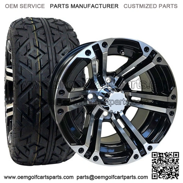 Golf VX 215/35 - 12" Tire/Wheel Combo (18" Tall, DOT)