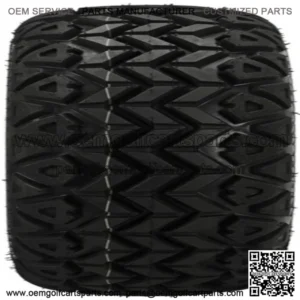 Revenge 23x10-14 Black Trail 4-Ply DOT All-Terrain Golf Cart Tire