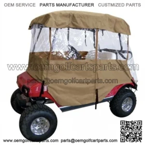 Driveable 2-passenger Golf Cart Enclosure