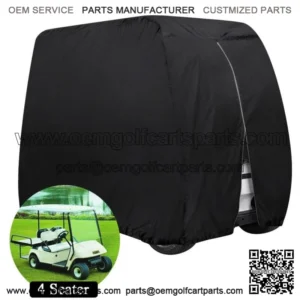 Golf Cart Cover Waterproof 4 Passengers For EZGO Club Car Yamaha Storage Cover
