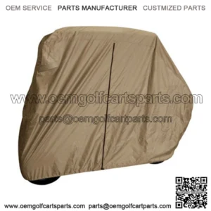 Golf Cart Cover for Carts w/ Rear Seats - Standard Top (54")
