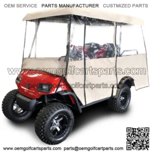 Red Dot 88" Top Cart Enclosure (Four Passenger Carts w/ Rear Seat)
