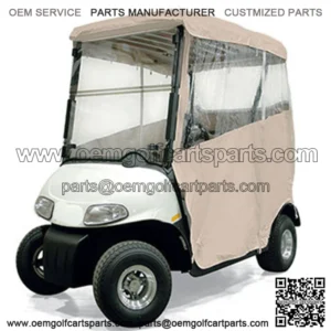 EZGO RXV Sand 3-Sided Over-the-Top Enclosure W/New Style Top (Fits 2008-Up)
