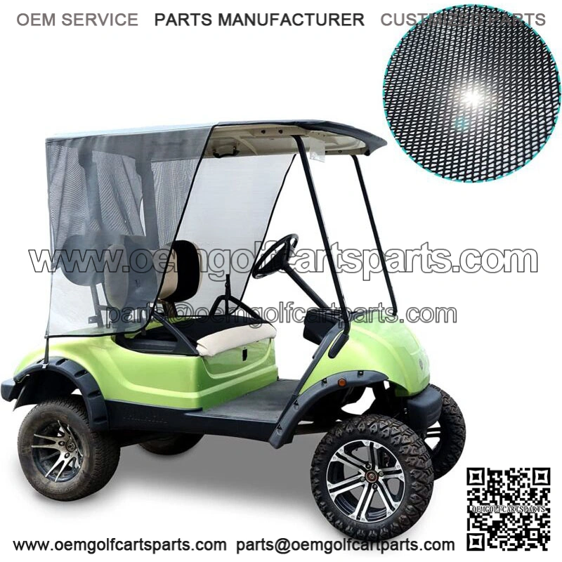 2 Passenger Golf Cart Sun Shade Cover for Yamaha G14 G16 G22 G29 Drive 2