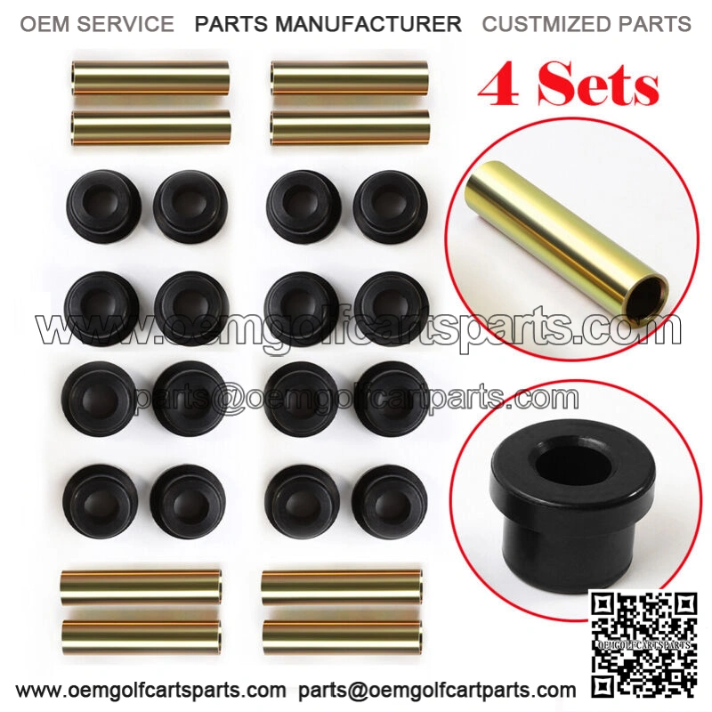 Club Car Leaf Spring Bushing Kit Front & Rear For DS G&E 1981+ Golf Cart Parts