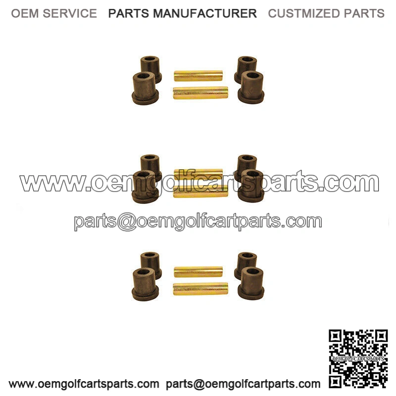 (3) Rear Leaf Spring Bushing Kits for EZGO Golf Cart TXT/Medalist (94+) US Stock