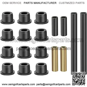 Golf cart Bushing and Sleeve Kits, Bushing Kit Front Lower Spring & Front Upper A-Arm Susp for Club Car Precedent Bushings and Sleeve Kit 102289901