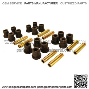 CLUB CAR FRONT AND REAR LEAF SPRING BUSHING SET FOR 81+ DS GOLF CART