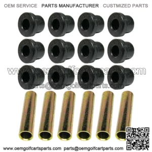 3 Set Leaf Spring Bushing Kit Front Rear For Club Car DS 1976+ Golf Cart Parts