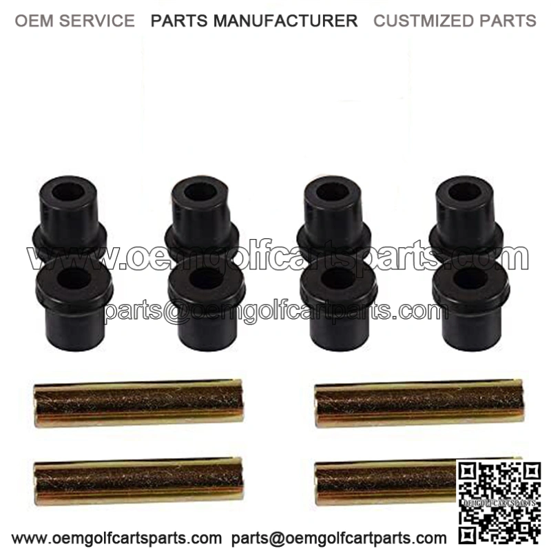 Club Car Precedent Golf Cart Rear Leaf Spring Bushing Kit for 2004-Up Gas/Ele...