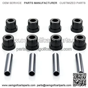 Golf Cart Rear Leaf Spring Bushings & Sleeves Kit for EZGO TXT/Medalist (94+) Gas/Electric, Club Car DS 1992-up, Include 8 Bushings 4 Metal Spacers
