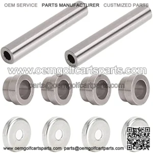 Steering Knuckle Outer Cover and Spindle Tube Spacer Kit for Yamaha G22/G29 G&E Golf Cart, Thrust Cover Bush Spacer Repair Kits OEM 2NL-23448-00-00,90381-17067-00 2NL-23517-00-00