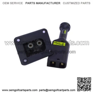 36V Golf Cart Power Wise Charger Receptacle w/ Handle Plug for EZGO 73063G01