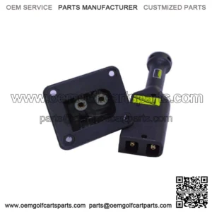 36V Golf Cart Power Wise Charger Receptacle w/ Handle Plug for EZGO 73063G01