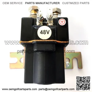 Club Car 48V, 48 Volt Albright Solenoid,4 Terminal Solenoid Coil 101908701,102774701 for Club Car 95-Up DS and 04-08 Precedent Golf Carts