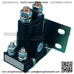 Starter Solenoid Relay for Gas TXT Golf Carts Silver Contact 12V Max 500A 4-Cycle 1994-Up New Z349