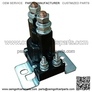 Golf Cart Solenoid 14 Volt Fits on E-Z-GO Gas Model Replace#27153G01