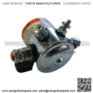 EZGO Resistor 36V 4-Terminal Copper/Short Solenoid (Fits EZ-GO Electric Resistor Carts)