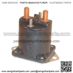 Club Car 12-Volt 4-Terminal Copper Solenoid (For Gas 1984+)
