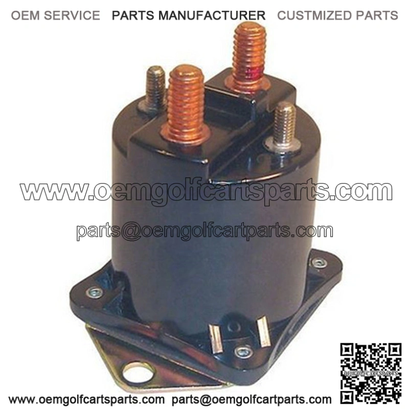 Club Car 36-Volt 4-Terminal Copper Solenoid (For 36V Electric 1984-2000, All V-Glide Models)