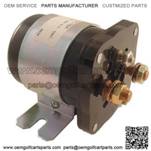 EZGO 36V 4 Terminal Silver Solenoid (For EZ-GO Electric 1989+)