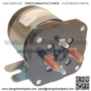 EZGO 48-Volt 4-Terminal Silver Solenoid (For EZ-GO Electric 48V)