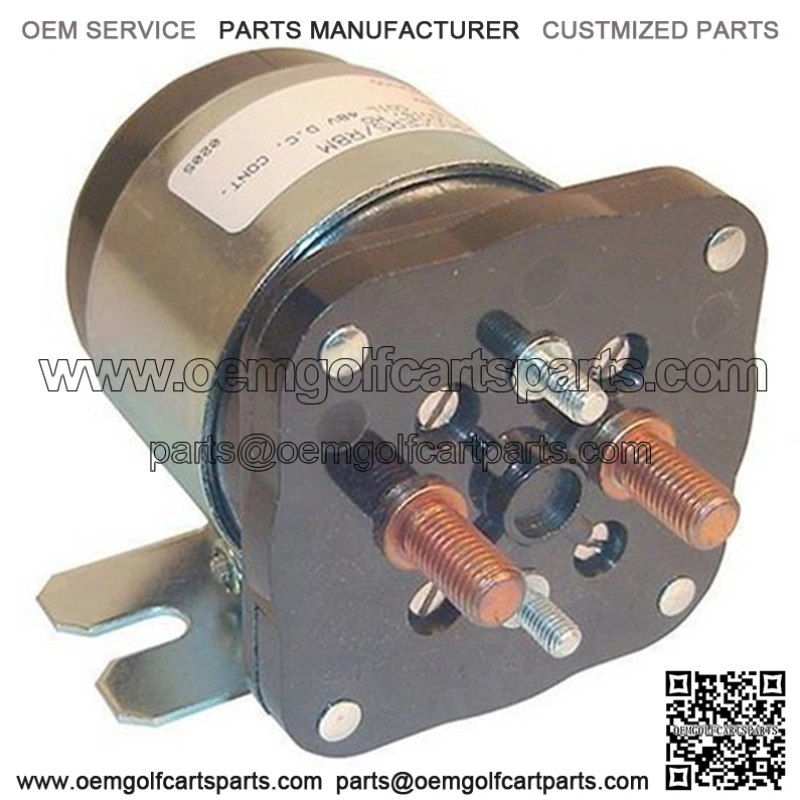 EZGO 48-Volt 4-Terminal Silver Solenoid (For EZ-GO Electric 48V)