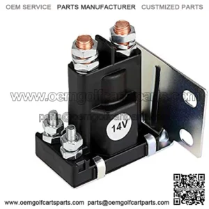 Golf Cart 14V 200A 4 Terminal Solenoid for EZGO TXT Gas Golf Cart 1994-Up OEM 27153-G01, 27153G01, 612813