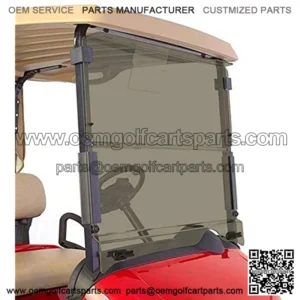 for 2008-UP EZGO RXV Tinted Windshield Front Folding Style Golf Cart Part