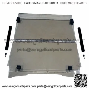 NEW EZGO TXT Tinted Folding Golf Cart Windshield 1994-2013