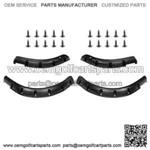 Club Car DS Fender Flares,Golf Cart Fender Flare(2) Front & (2) Rear Fend Flares fit for Club Car DS 1994-up (Set of 4)
