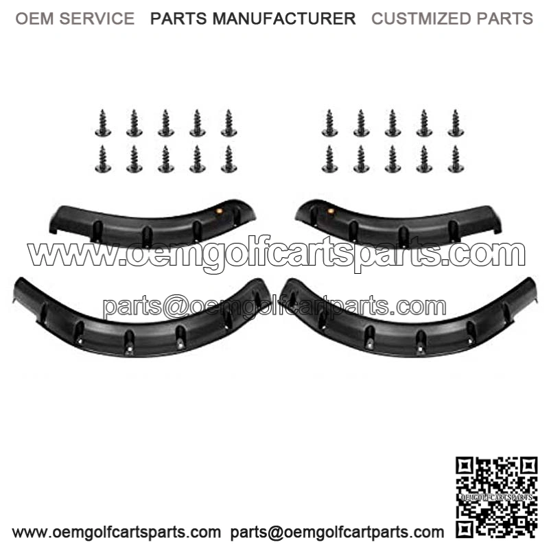 Club Car DS Fender Flares,Golf Cart Fender Flare(2) Front & (2) Rear Fend Flares fit for Club Car DS 1994-up (Set of 4)