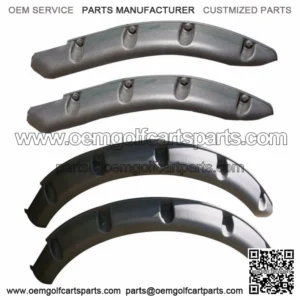Ezgo TxT Golf Cart Fender Flares Front and Rear 2014 and Up