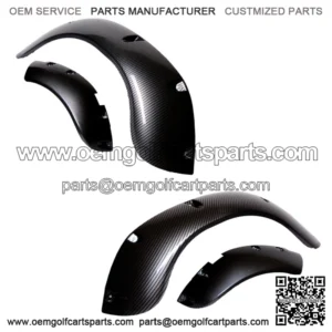 VIP TXT Carbon Fiber Weave Fender Flares