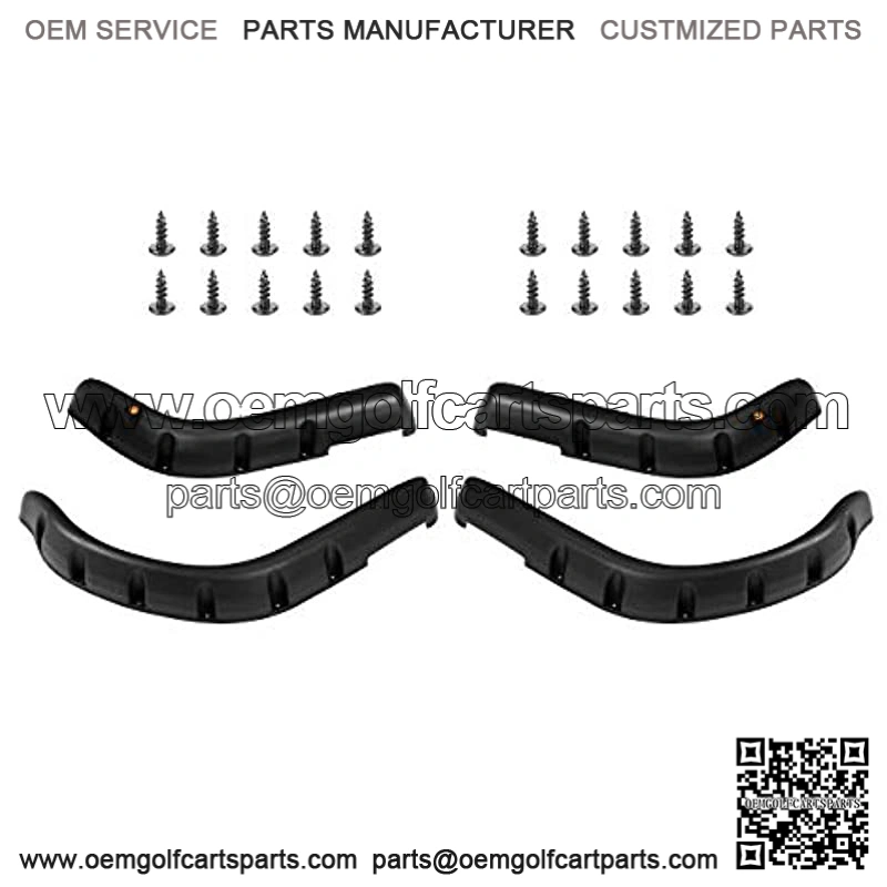 Golf Cart Yamaha G22 Fender Flares, Golf Cart Trim Fender Flare Set (2) Front & (2) Rear Fits Yamaha Drive G22 (Set of 4)