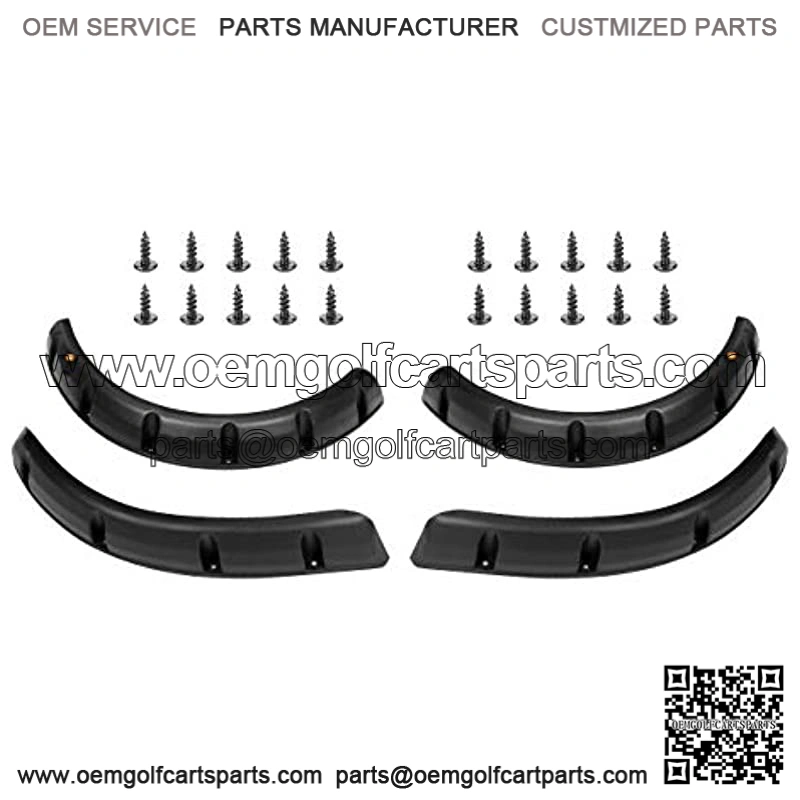4pcs Golf Cart Front Rear Fender Flares Fits Yamaha Drive G29