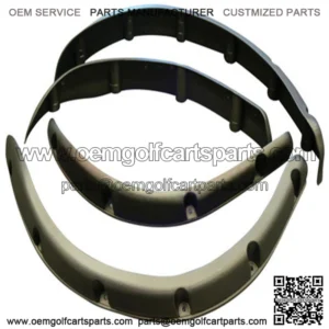 Club Car Precedent Golf Cart Fender Flares - Set of 4pcs (Front and Rear)