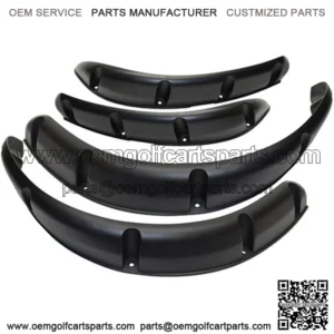Club Car TEMPO Golf Cart Fender Flares - Set of 4pcs (Front and Rear)
