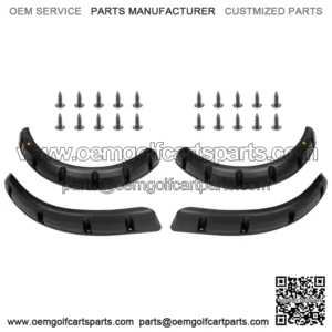 Golf Cart Fender Flares for Yamaha G29/Drive Front and Rear Wheel (Set of 4)