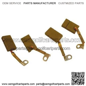 EZGO Starter Generator Brush Set - Set of 4 (For EZ-GO Gas 1980+, Club Car 1984+, Yamaha 1978+)