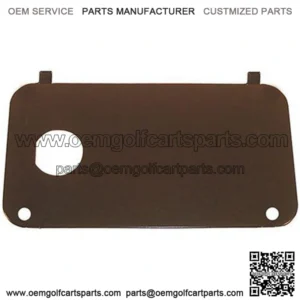 EZGO TXT/ Medalist Key Switch Console Plate