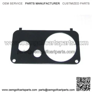 EZGO Key Switch Console Plate w/ Fuel Gauge & Oil Light (For EZ-GO Gas Carts)