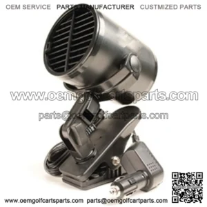 Portable Adjustable Turbo Golf Cart Fan (12-Volt)